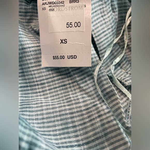 NWT Roxy WILD TIES TIE DYE PRINT COTTON SUNDRESS - Picture 3 of 12